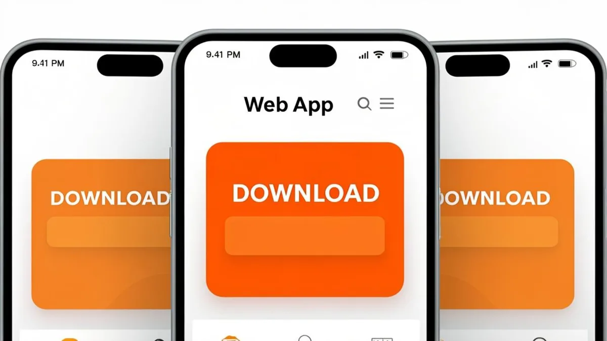 Pinterest video download app versus web downloader comparison on a phone screen