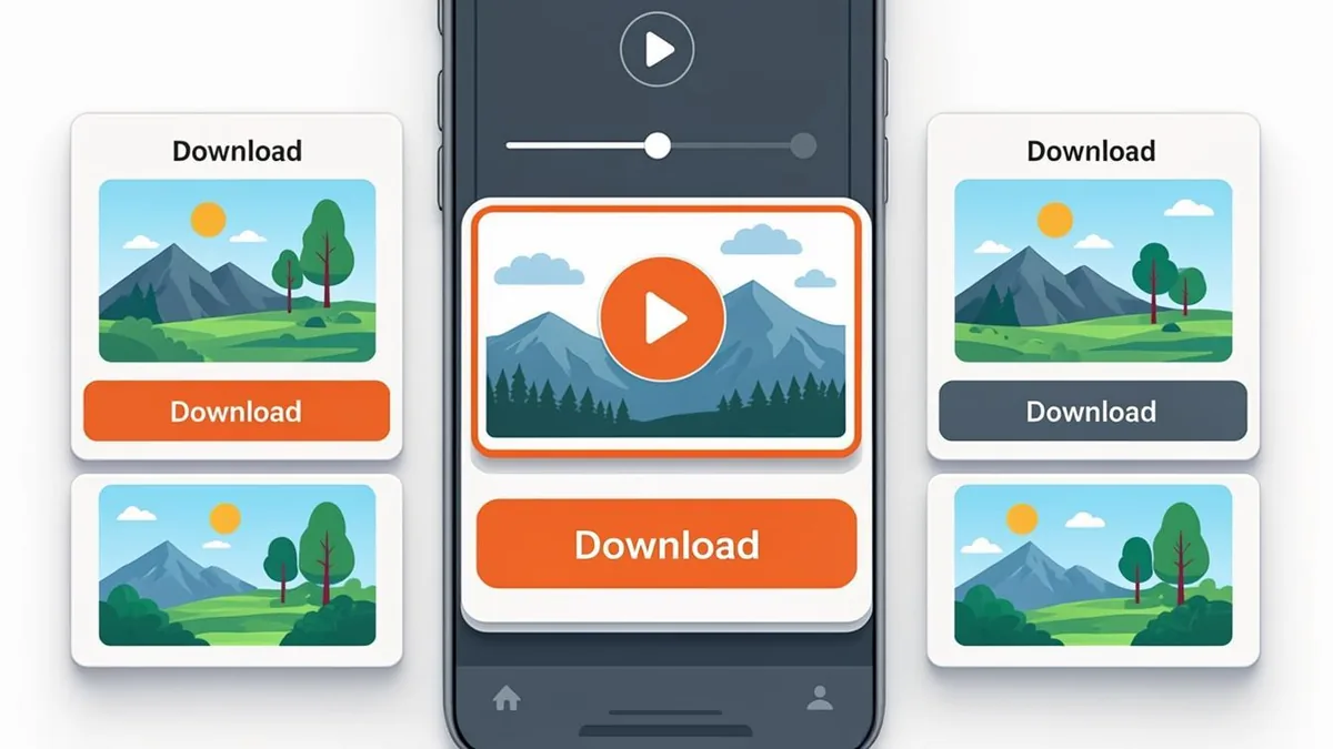 Step 3 downloaded Pinterest video appears in Android gallery folder