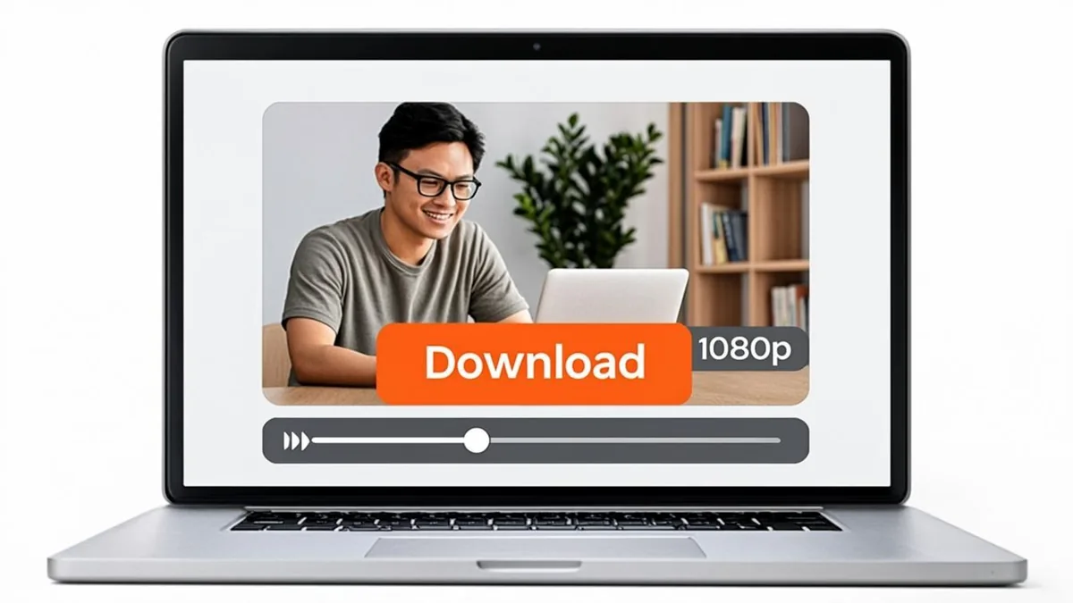 Pinterest HD video downloader saving a 1080p video from a pin link